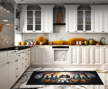 Load image into Gallery viewer, Cavalier Spaniel Spooky Halloween Runner Mat 28x58