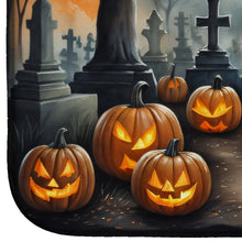 Load image into Gallery viewer, Cavalier Spaniel Spooky Halloween Dish Drying Mat