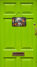 Load image into Gallery viewer, Cavalier Spaniel Spooky Halloween Wall or Door Hanging Prints