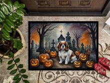 Load image into Gallery viewer, Cavalier Spaniel Spooky Halloween Doormat - 24x36 Decorative Floor Mat – Indoor/Outdoor Rug with Artistic Flair