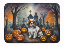 Load image into Gallery viewer, Cavalier Spaniel Spooky Halloween Memory Foam Kitchen Mat
