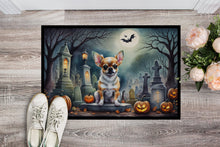 Load image into Gallery viewer, Chihuahua Spooky Halloween Doormat - 24x36 Decorative Floor Mat – Indoor/Outdoor Rug with Artistic Flair