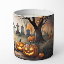 Load image into Gallery viewer, Chocolate Labrador Retriever Spooky Halloween Decorative Soy Candle