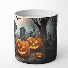 Load image into Gallery viewer, Chocolate Labrador Retriever Spooky Halloween Decorative Soy Candle