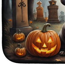 Load image into Gallery viewer, Chocolate Labrador Retriever Spooky Halloween Dish Drying Mat