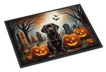 Load image into Gallery viewer, Chocolate Labrador Retriever Spooky Halloween Doormat -  18x27 Decorative Floor Mat – Indoor/Outdoor Rug