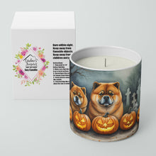 Load image into Gallery viewer, Chow Chow Spooky Halloween Decorative Soy Candle