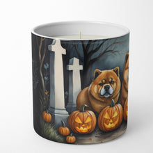 Load image into Gallery viewer, Chow Chow Spooky Halloween Decorative Soy Candle