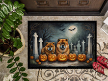 Load image into Gallery viewer, Chow Chow Spooky Halloween Doormat - 24x36 Decorative Floor Mat – Indoor/Outdoor Rug with Artistic Flair