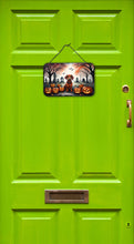 Load image into Gallery viewer, Dachshund Spooky Halloween Wall or Door Hanging Prints