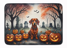 Load image into Gallery viewer, Dachshund Spooky Halloween Memory Foam Kitchen Mat