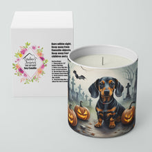 Load image into Gallery viewer, Dachshund Spooky Halloween Decorative Soy Candle