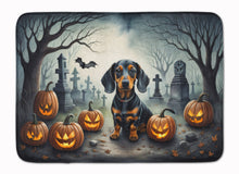 Load image into Gallery viewer, Dachshund Spooky Halloween Memory Foam Kitchen Mat