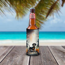 Load image into Gallery viewer, Dachshund Spooky Halloween Slim Can Huggers – Fun, Functional Drink Coolers for Every Occasion