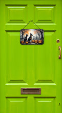 Load image into Gallery viewer, Doberman Pinscher Spooky Halloween Wall or Door Hanging Prints