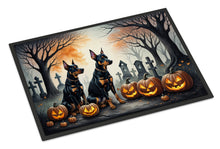 Load image into Gallery viewer, Doberman Pinscher Spooky Halloween Doormat -  18x27 Decorative Floor Mat – Indoor/Outdoor Rug