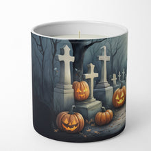 Load image into Gallery viewer, English Bulldog Spooky Halloween Decorative Soy Candle
