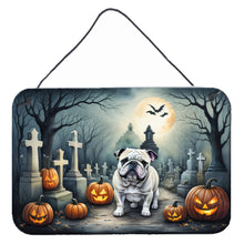 Load image into Gallery viewer, English Bulldog Spooky Halloween Wall or Door Hanging Prints