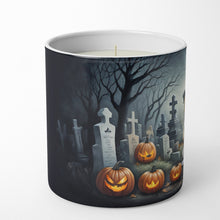 Load image into Gallery viewer, English Bulldog Spooky Halloween Decorative Soy Candle