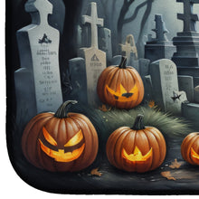Load image into Gallery viewer, English Bulldog Spooky Halloween Dish Drying Mat