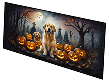 Load image into Gallery viewer, Golden Retriever Spooky Halloween Runner Mat 28x58