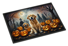 Load image into Gallery viewer, Golden Retriever Spooky Halloween Doormat -  18x27 Decorative Floor Mat – Indoor/Outdoor Rug