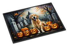 Load image into Gallery viewer, Golden Retriever Spooky Halloween Doormat -  18x27 Decorative Floor Mat – Indoor/Outdoor Rug