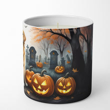 Load image into Gallery viewer, Golden Retriever Spooky Halloween Decorative Soy Candle