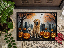 Load image into Gallery viewer, Golden Retriever Spooky Halloween Doormat - 24x36 Decorative Floor Mat – Indoor/Outdoor Rug with Artistic Flair
