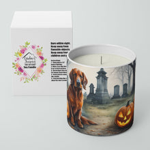 Load image into Gallery viewer, Irish Setter Spooky Halloween Decorative Soy Candle
