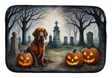 Load image into Gallery viewer, Irish Setter Spooky Halloween Dish Drying Mat