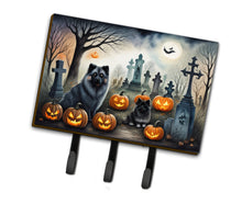 Load image into Gallery viewer, Keeshond Spooky Halloween Leash or Key Holder