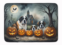 Load image into Gallery viewer, Saint Bernard Spooky Halloween Memory Foam Kitchen Mat