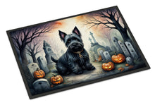 Load image into Gallery viewer, Scottish Terrier Spooky Halloween Doormat - 24x36 Decorative Floor Mat – Indoor/Outdoor Rug with Artistic Flair