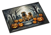 Load image into Gallery viewer, Shar Pei Spooky Halloween Doormat - 24x36 Decorative Floor Mat – Indoor/Outdoor Rug with Artistic Flair