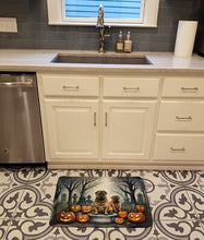Load image into Gallery viewer, Shar Pei Spooky Halloween Memory Foam Kitchen Mat