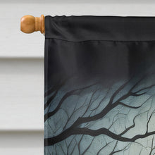 Load image into Gallery viewer, Sheltie Spooky Halloween House Flag