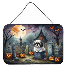 Load image into Gallery viewer, Shih Tzu Spooky Halloween Wall or Door Hanging Prints