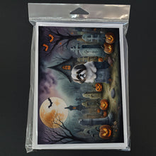 Load image into Gallery viewer, Shih Tzu Spooky Halloween Greeting Cards -  Blank Note Cards – 8-Pack of Artist-Designed Cards with Envelopes