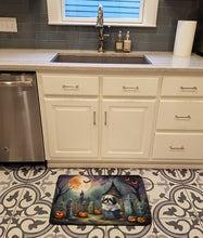 Load image into Gallery viewer, Shih Tzu Spooky Halloween Memory Foam Kitchen Mat