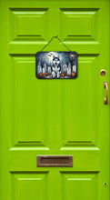 Load image into Gallery viewer, Siberian Husky Spooky Halloween Wall or Door Hanging Prints