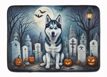 Load image into Gallery viewer, Siberian Husky Spooky Halloween Memory Foam Kitchen Mat