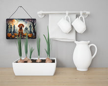 Load image into Gallery viewer, Vizsla Spooky Halloween Wall or Door Hanging Prints