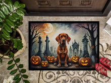 Load image into Gallery viewer, Vizsla Spooky Halloween Doormat - 24x36 Decorative Floor Mat – Indoor/Outdoor Rug with Artistic Flair