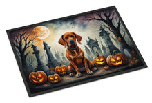 Load image into Gallery viewer, Vizsla Spooky Halloween Doormat -  18x27 Decorative Floor Mat – Indoor/Outdoor Rug