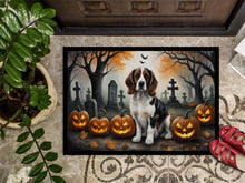 Load image into Gallery viewer, Welsh Springer Spaniel Spooky Halloween Doormat -  18x27 Decorative Floor Mat – Indoor/Outdoor Rug