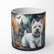Load image into Gallery viewer, Westie Spooky Halloween Decorative Soy Candle
