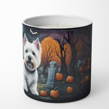 Load image into Gallery viewer, Westie Spooky Halloween Decorative Soy Candle