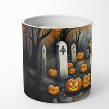 Load image into Gallery viewer, Yellow Labrador Retriever Spooky Halloween Decorative Soy Candle