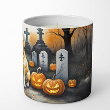 Load image into Gallery viewer, Yellow Labrador Retriever Spooky Halloween Decorative Soy Candle